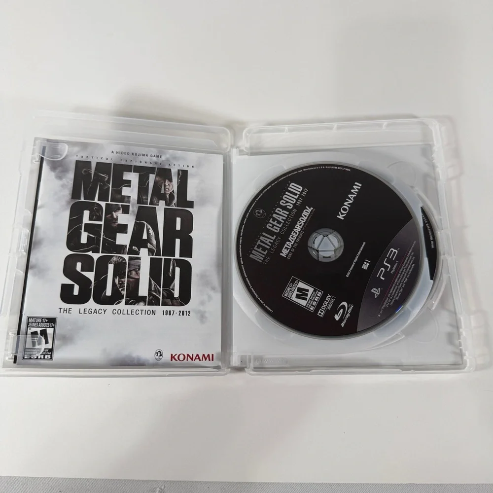 Nintendo PS3 Metal Gear Solid The Legacy Collection - White